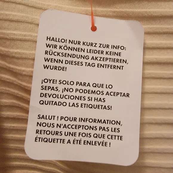 Warm Ivory ASOS Design Women's Ribbed Mini Dress - Picture 5 of 7